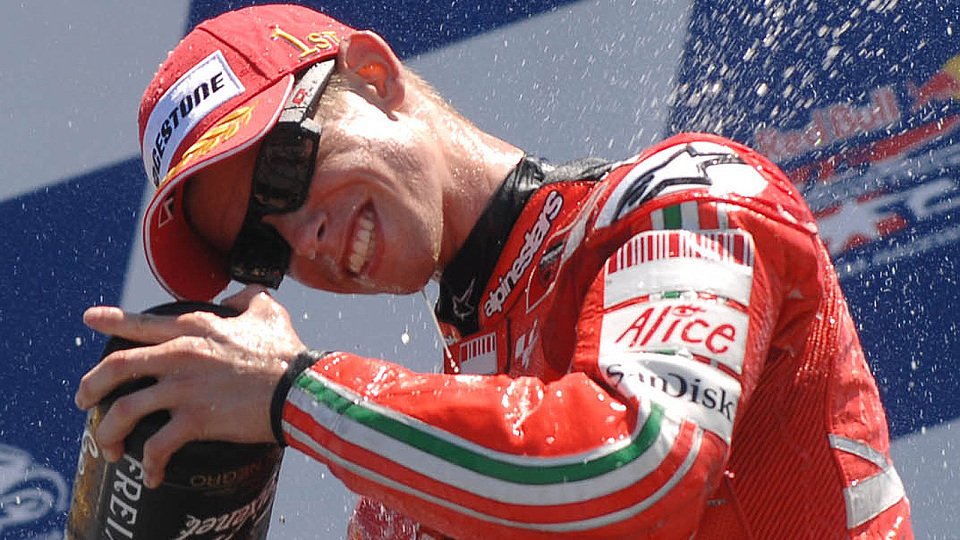 Casey Stoner will weiter siegen, Foto: Ducati
