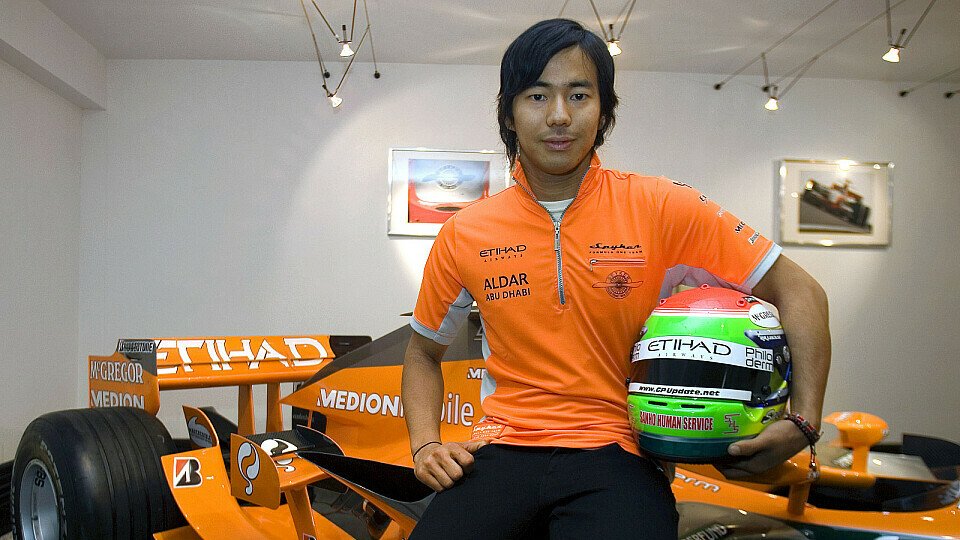 Sakon Yamamoto ist zurück in der Formel 1., Foto: Spyker