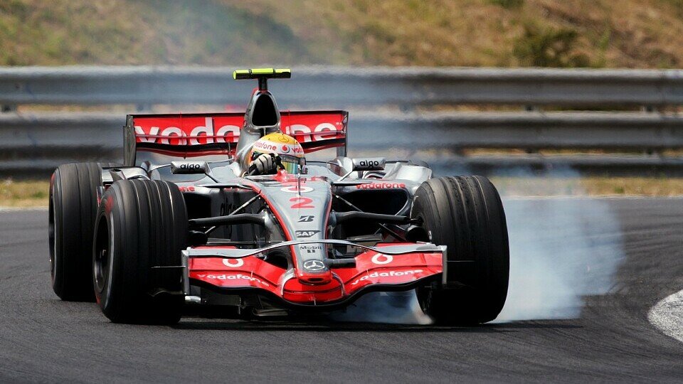 Bei McLaren qualmte es gewaltig.