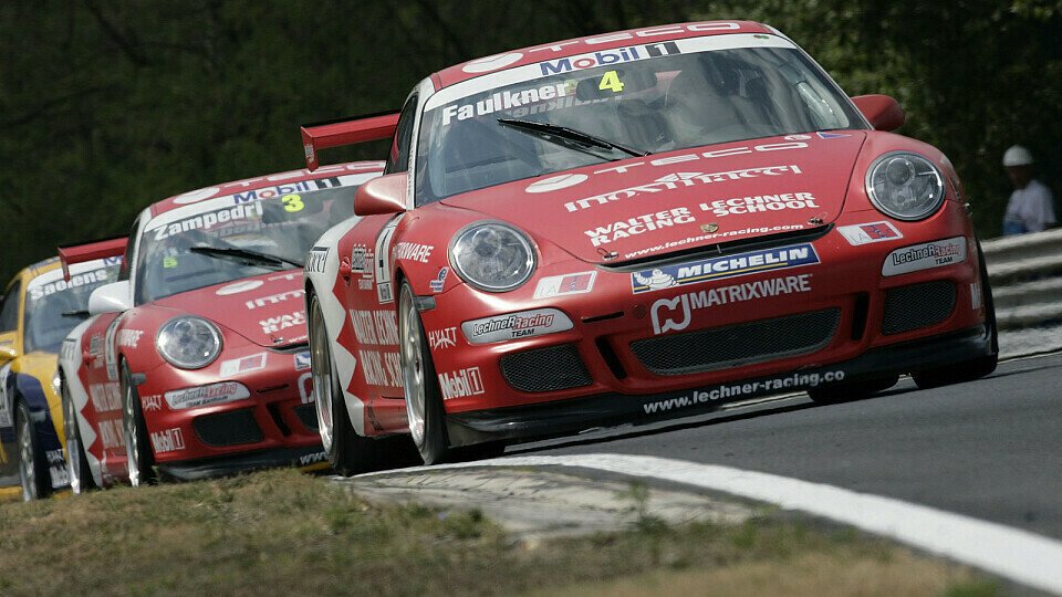 Faulkner holte sich seinen zweiten Saisonsieg., Foto: Porsche