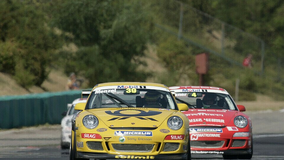 Christian lag auf Podestkurs, dann kam Faulkner..., Foto: Porsche
