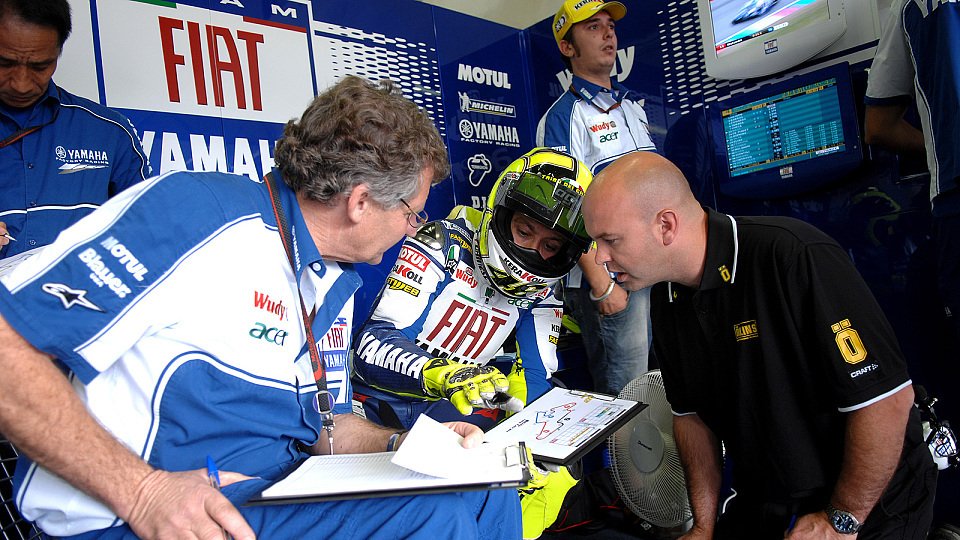 Burgess glaubt, dass Rossi mit seinem Latein noch lange nicht am Ende ist., Foto: Fiat Yamaha
