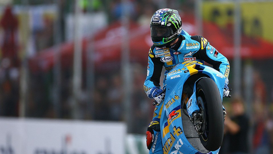 In Brünn sind immer Überraschungen möglich. 2007 stand John Hopkins auf dem Podest., Foto: Rizla Suzuki