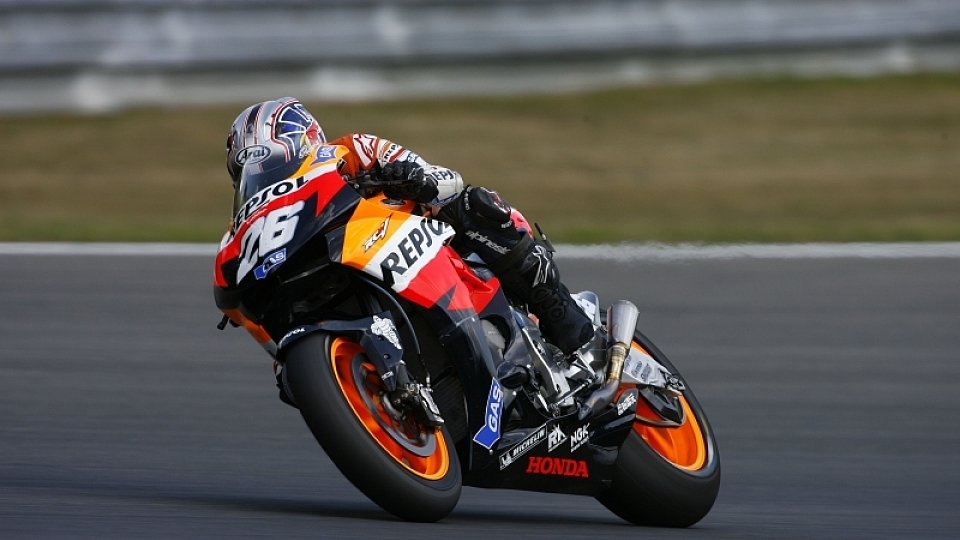 Dani Pedrosa konnte keine konstanten Runden fahren, Foto: Honda