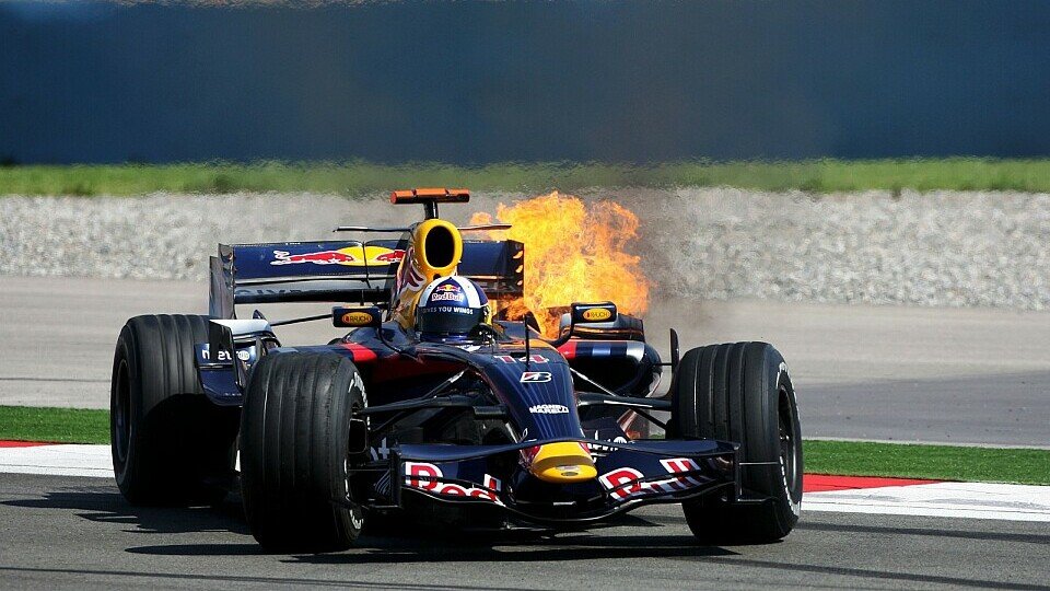 Bei Red Bull brannte das Haus., Foto: Sutton