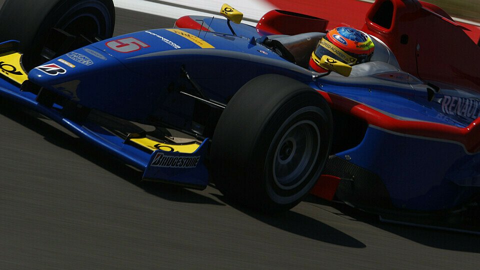 Timo Glock schaffte es in die erste Reihe, Foto: GP2 Series