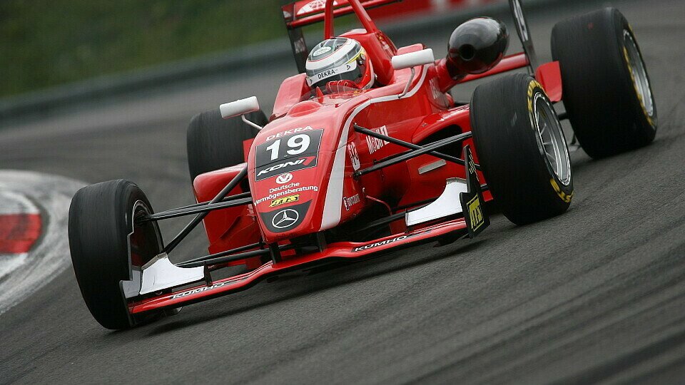Hülkenberg fuhr ungefährdet zum Sieg., Foto: F3 EuroSerie Hülkenberg fuhr ungefährdet zum Sieg., Foto: F3 EuroSerie