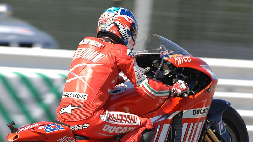 Casey Stoner glaubt, er wird noch schneller werden, Foto: Ducati