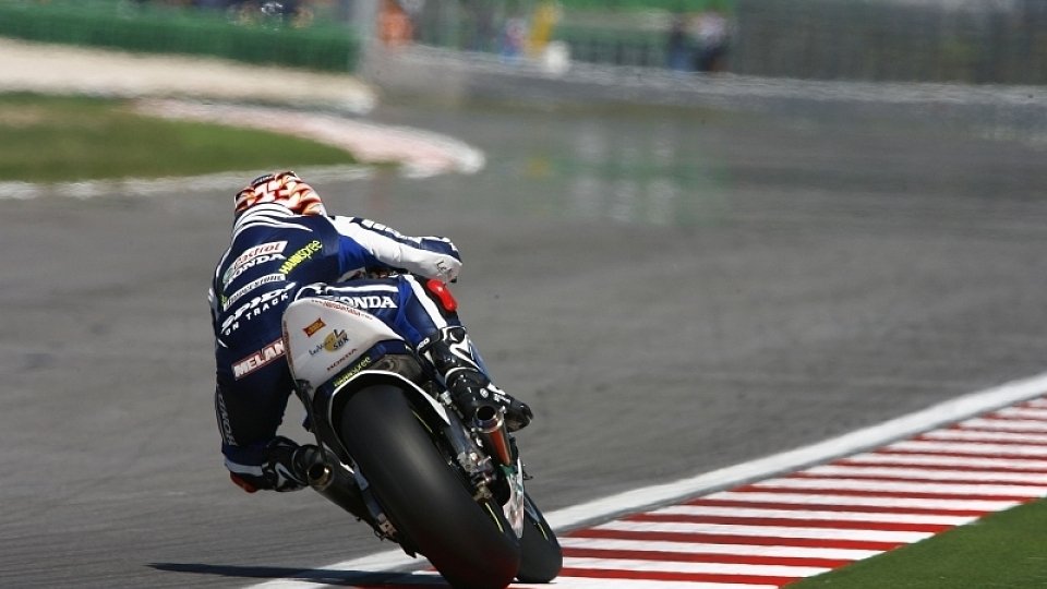 Marco Melandri beendete sein Heimrennen als guter Vierter, Foto: Honda