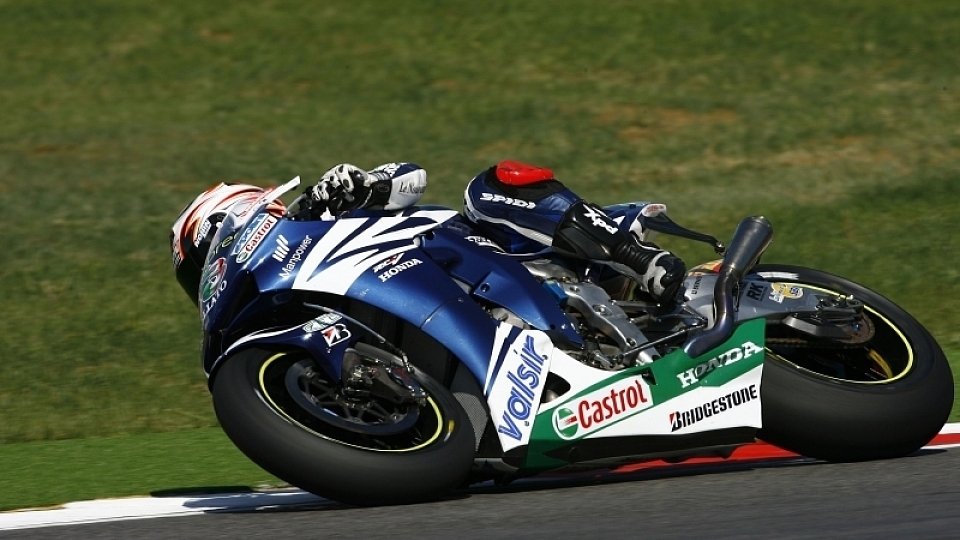 Marco Melandri hält das Podest für möglich, Foto: Honda