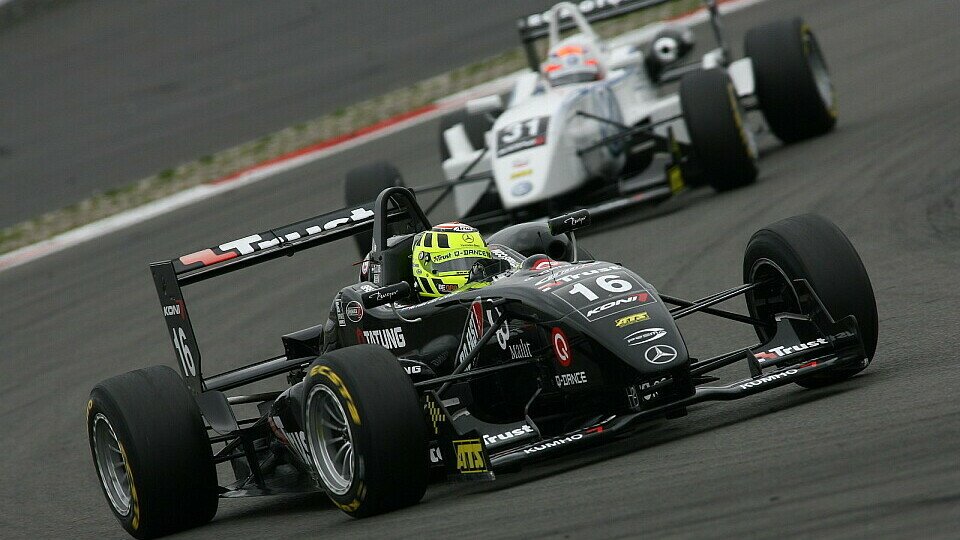 Renger van der Zande nutzte die Gunst der Stunde, Foto: F3 EuroSeries Renger van der Zande nutzte die Gunst der Stunde, Foto: F3 EuroSeries