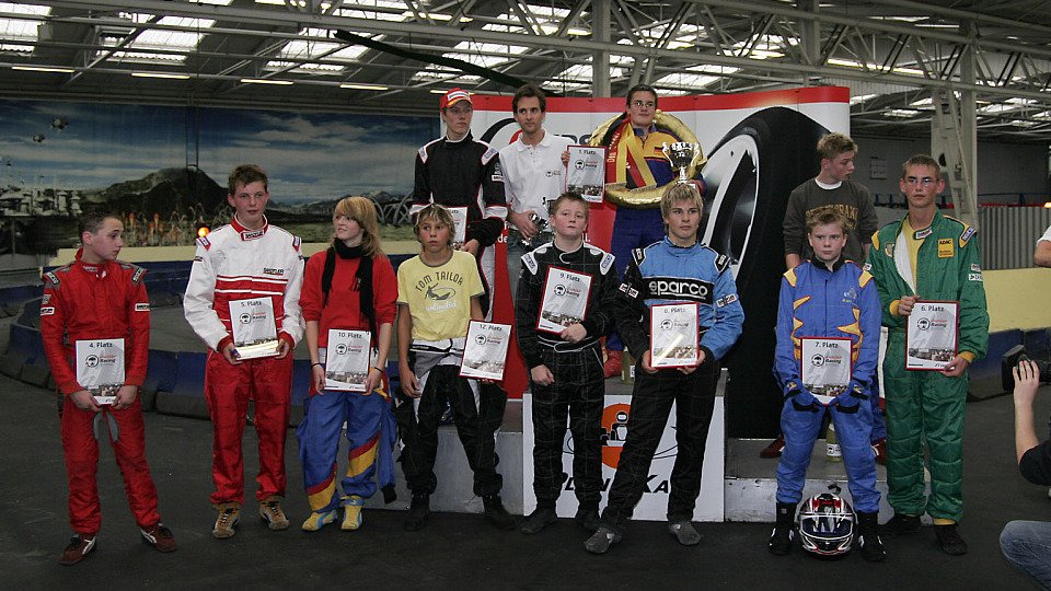 Die Teilnehmer des großen Finales, Foto: Junior Racing