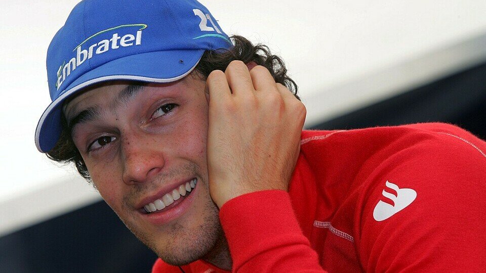 Bruno Senna durfte wieder lächeln., Foto: Sutton