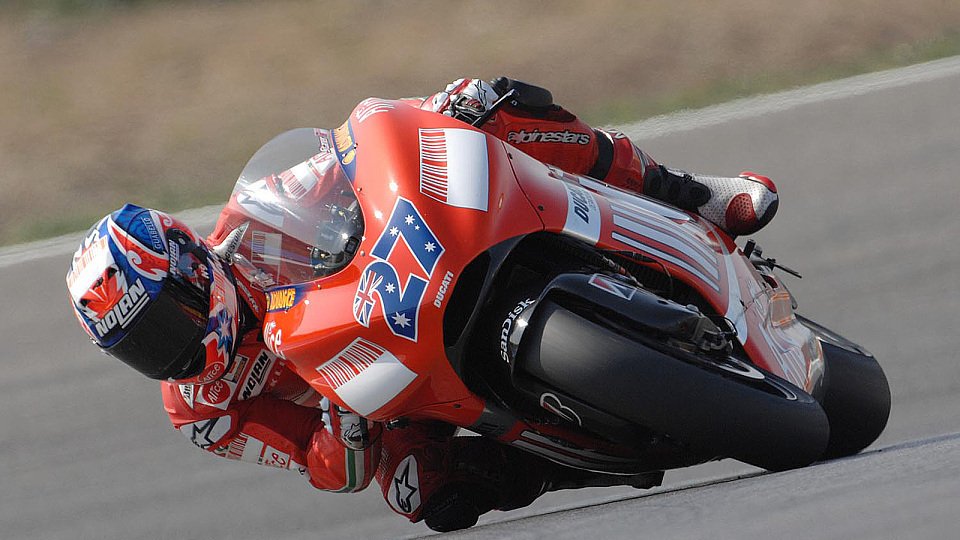 Casey Stoner sieht sich für das Rennen gut gerüstet, Foto: Ducati Casey Stoner sieht sich für das Rennen gut gerüstet, Foto: Ducati