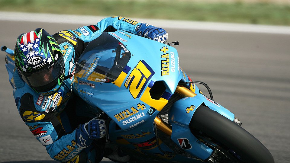 John Hopkins will an ein paar Stellen seine Linien noch verfeinern, Foto: Rizla Suzuki John Hopkins will an ein paar Stellen seine Linien noch verfeinern, Foto: Rizla Suzuki