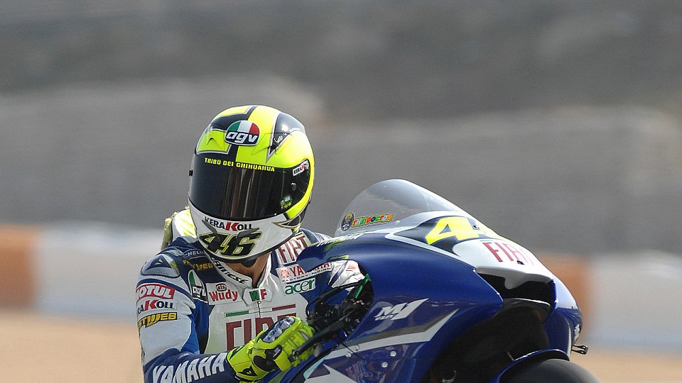 Valentino Rossi konnte sich auch freuen, Foto: Fiat Yamaha