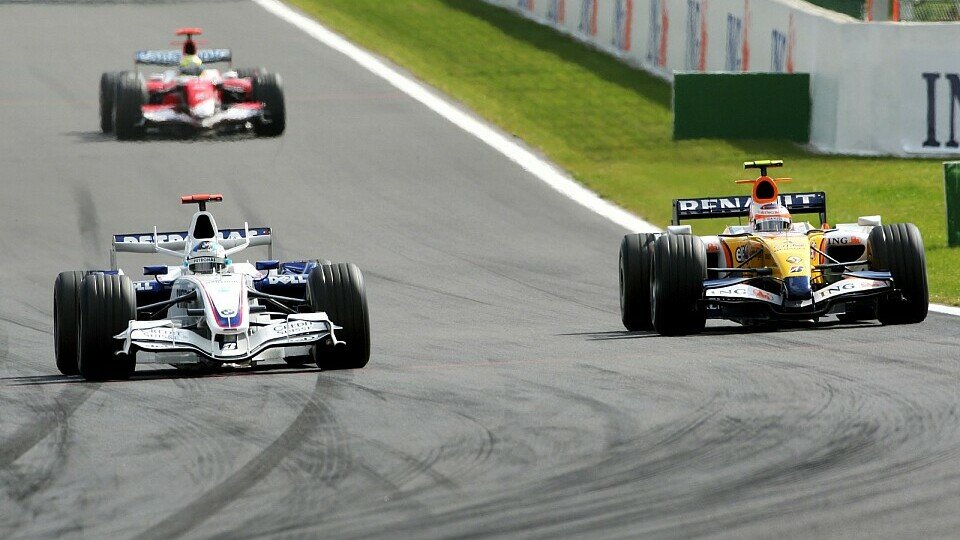 Heikki Kovalainen musste sich gegen die Konkurrenz wehren, Foto: Sutton