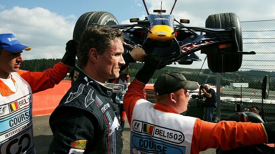 David Coulthard sah sein Rennen vorzeitig zu Ende gehen, Foto: Sutton