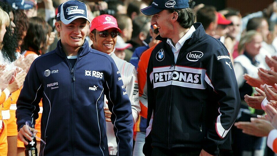 Nico Rosberg ist der Überzeugung, dass Robert Kubica nichts von seinem Speed eingebüßt hat, Foto: Sutton