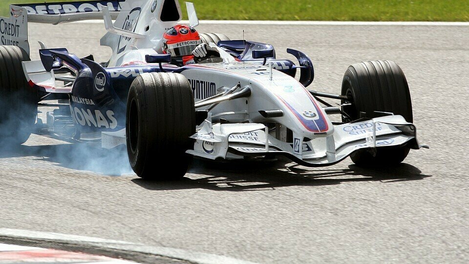 Kubicas Reifen werden 2008 noch öfter rauchen., Foto: Sutton