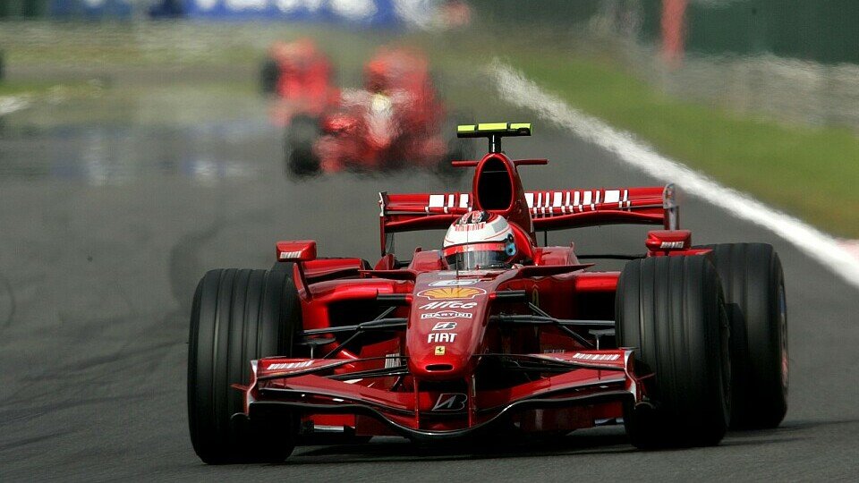 Räikkönen schnappte sich die Bestzeit., Foto: Sutton