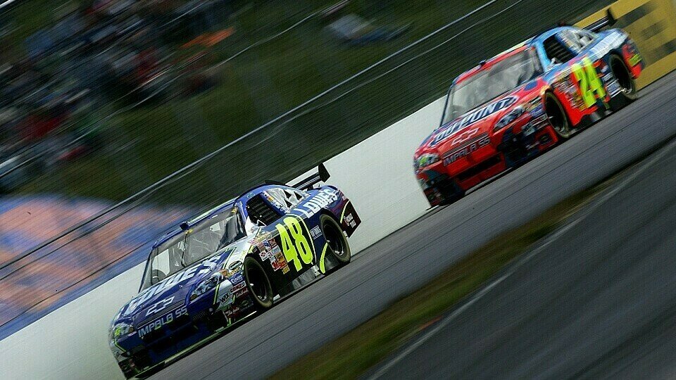 Jimmie Johnson blieb im Chase vor Jeff Gordon, Foto: Jim McIsaac/Getty Images