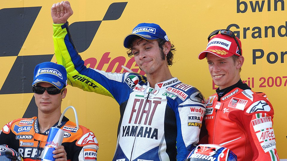 Diese Drei sind einer Meinung, Foto: Fiat Yamaha Diese Drei sind einer Meinung, Foto: Fiat Yamaha