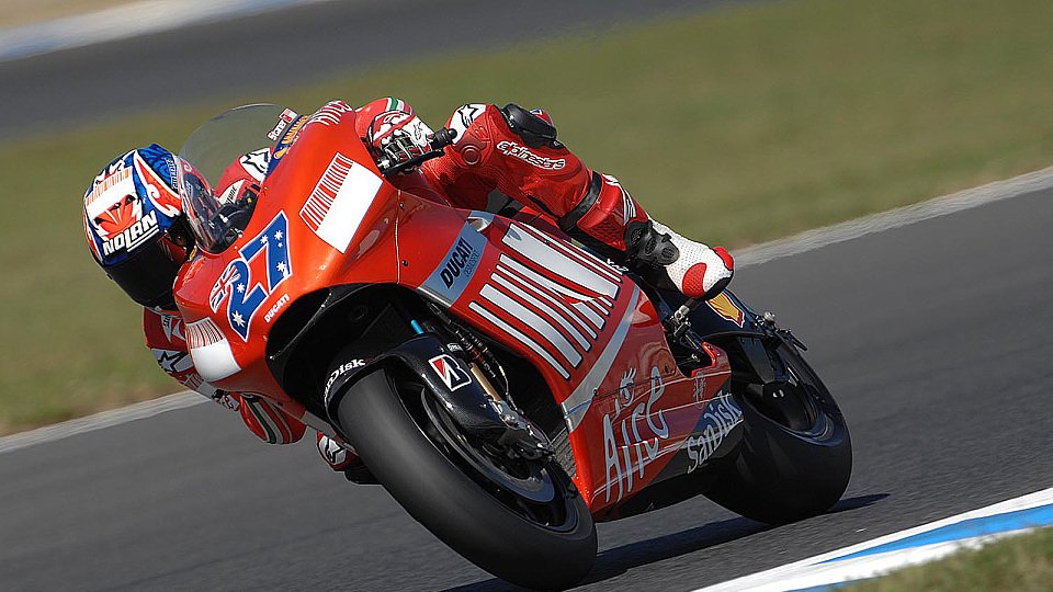 Casey Stoner erwartet sich durch die andere Verkleidung Vorteile, Foto: Ducati
