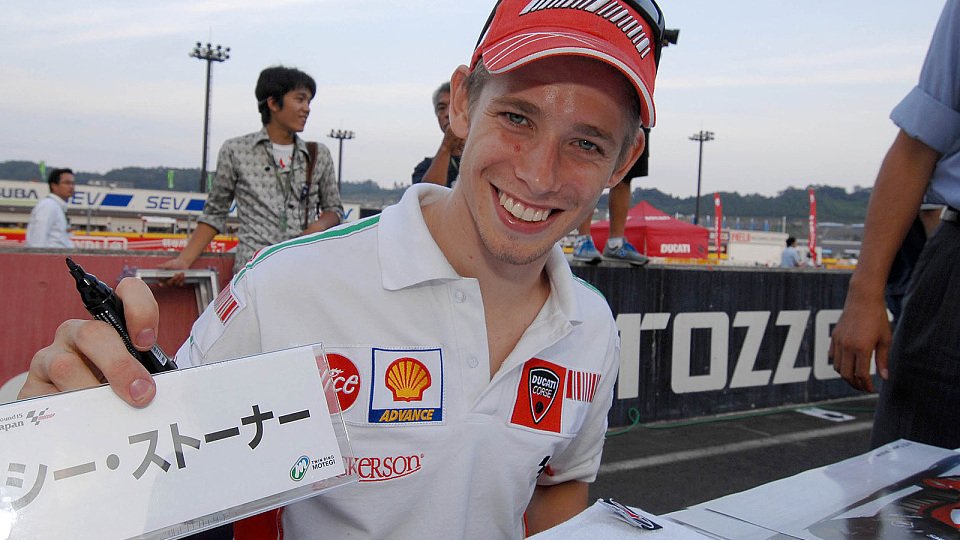 Casey Stoner fand in Japan sein Ziel, Foto: Ducati