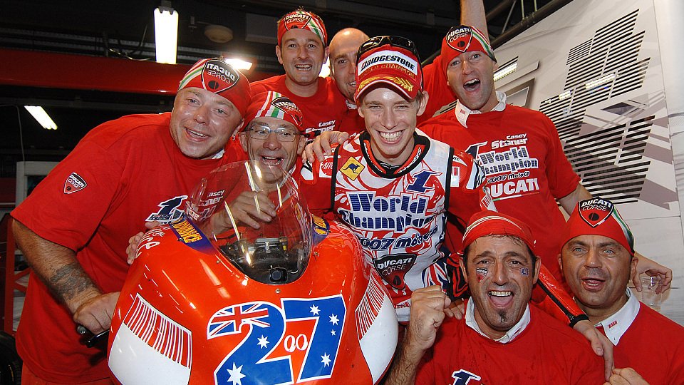 Casey Stoner ist der einzige Ducati-Weltmeister in der MotoGP, Foto: Ducati
