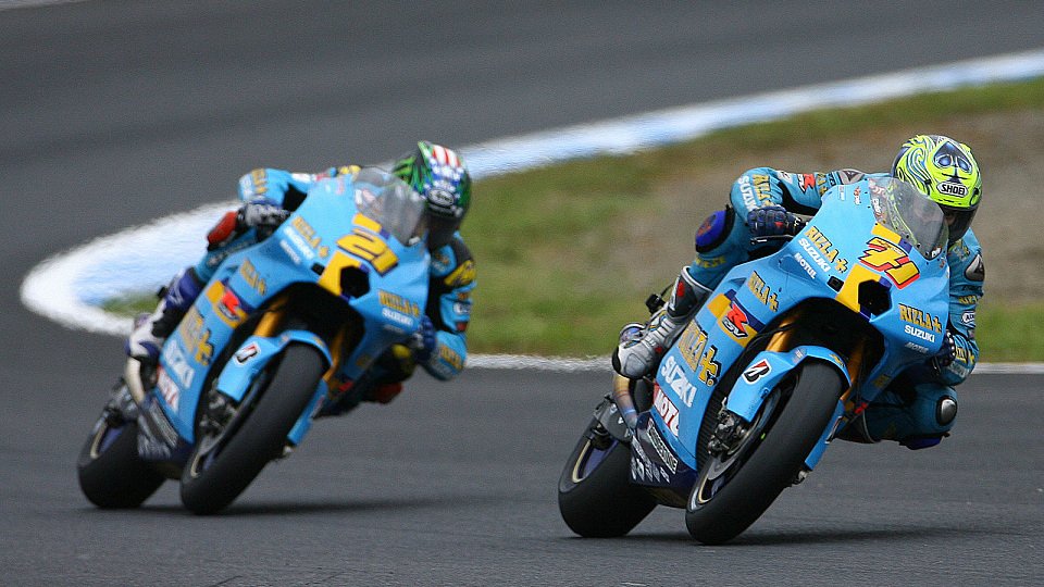 Die Beiden hatten ihren Spaß, Foto: Rizla Suzuki