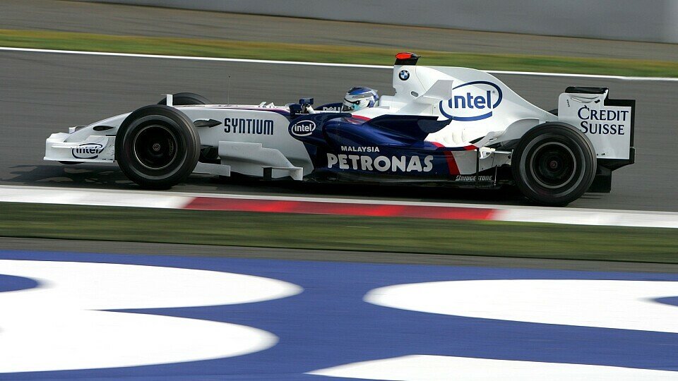 Der siebte Gang ließ Heidfeld im Stich., Foto: Sutton