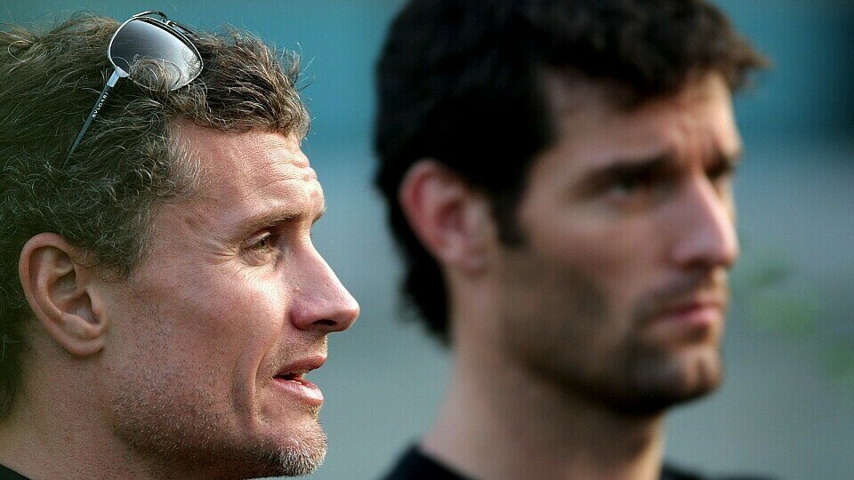 David Coulthard und Mark Webber hatten eine eigene Sicht der Dinge, Foto: Sutton