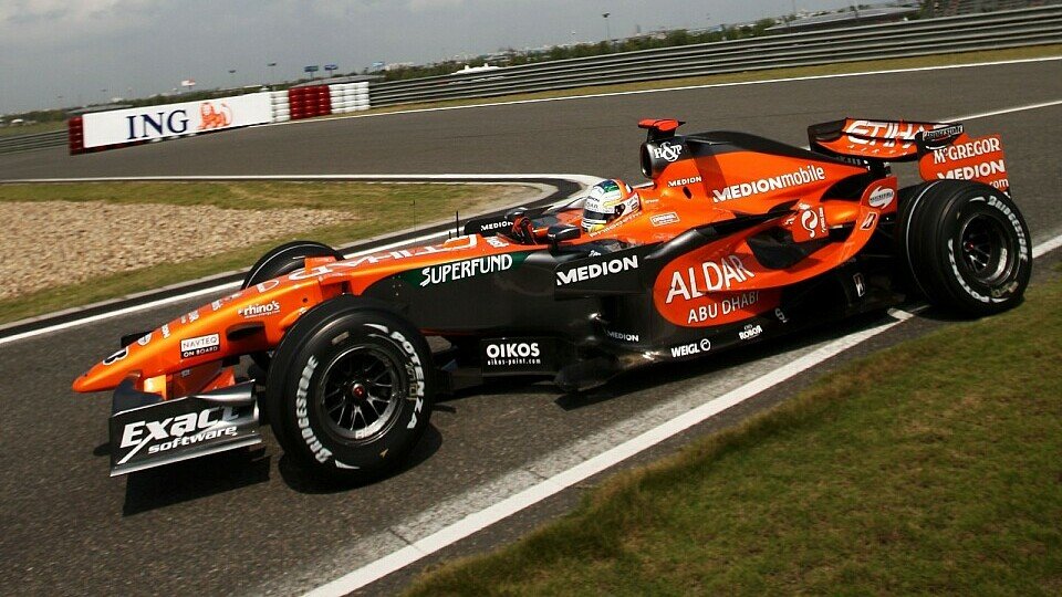 Adrian Sutil vermisste den Top Speed, Foto: Sutton