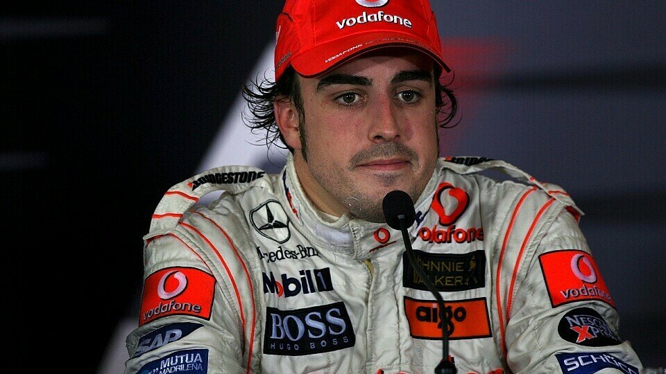 Diesmal gab es keinen Champagner für Fernando., Foto: Sutton