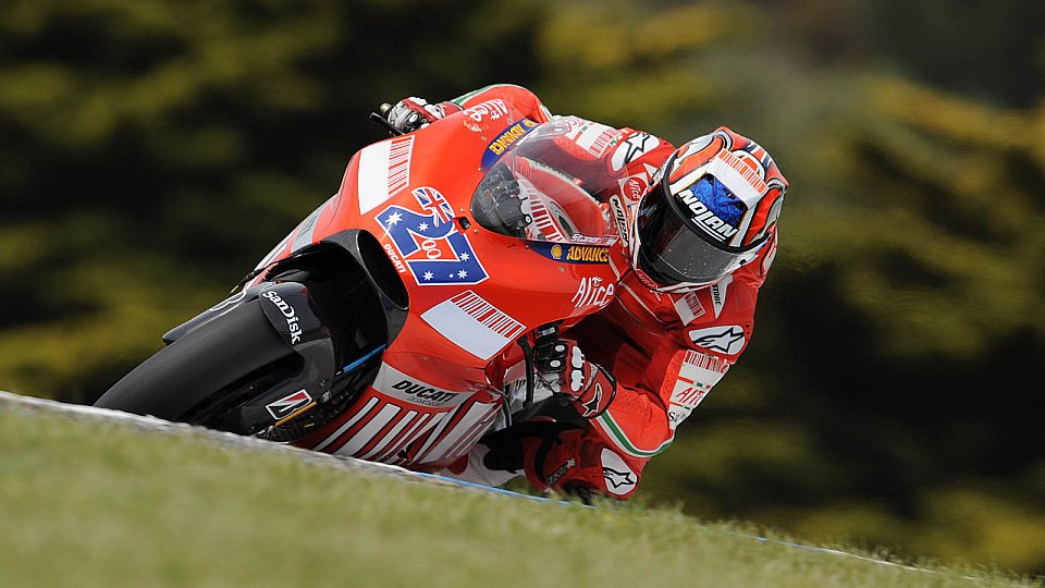 Casey Stoner erlebte einen Traumtag, Foto: Ducati