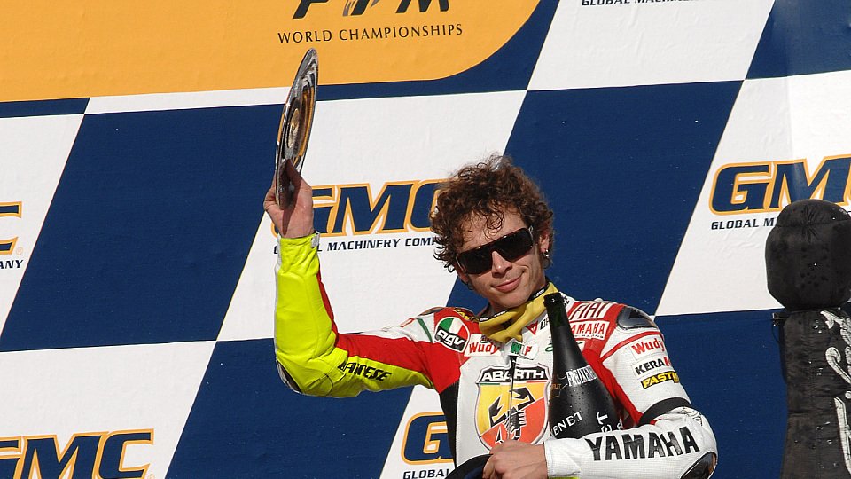 Valentino Rossi könnte sein 100. MotoGP-Podest holen, Foto: Fiat Yamaha