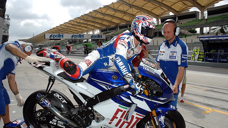 Colin Edwards hätte am liebsten keinen Kommentar abgegeben, Foto: Fiat Yamaha