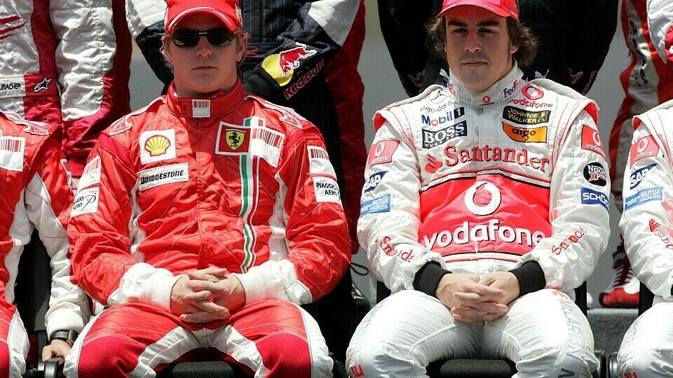 Von Silber zu rot: Folgt Alonso Kimi Räikkönen?, Foto: Sutton