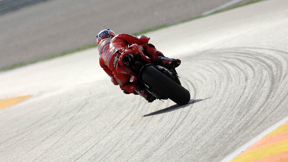 Stoner war nicht zu bremsen., Foto: Ducati