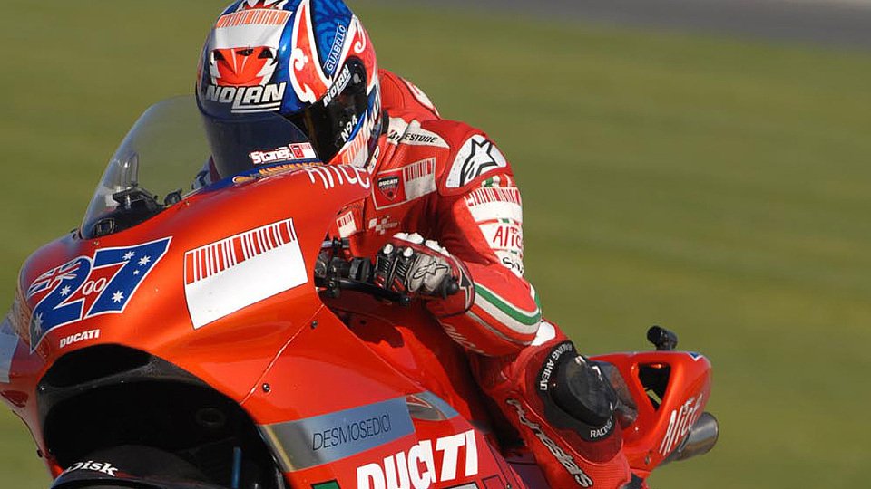 Stoner war der Schnellste., Foto: Ducati