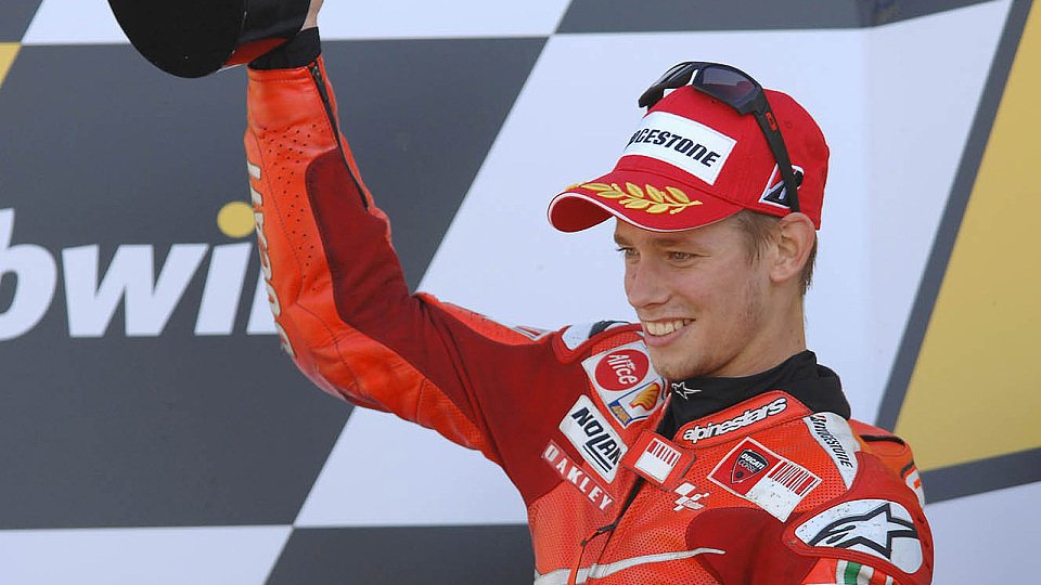 Casey Stoner will 2008 noch schneller sein, Foto: Ducati