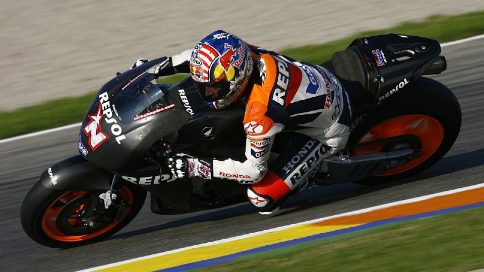 Nicky Hayden mag die neue Maschine, Foto: Honda Nicky Hayden mag die neue Maschine, Foto: Honda