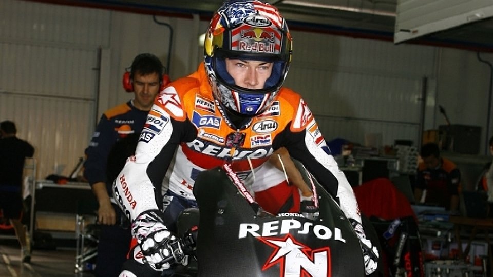 Nicky Hayden hatte viele Gründe, zufrieden zu sein, Foto: Honda