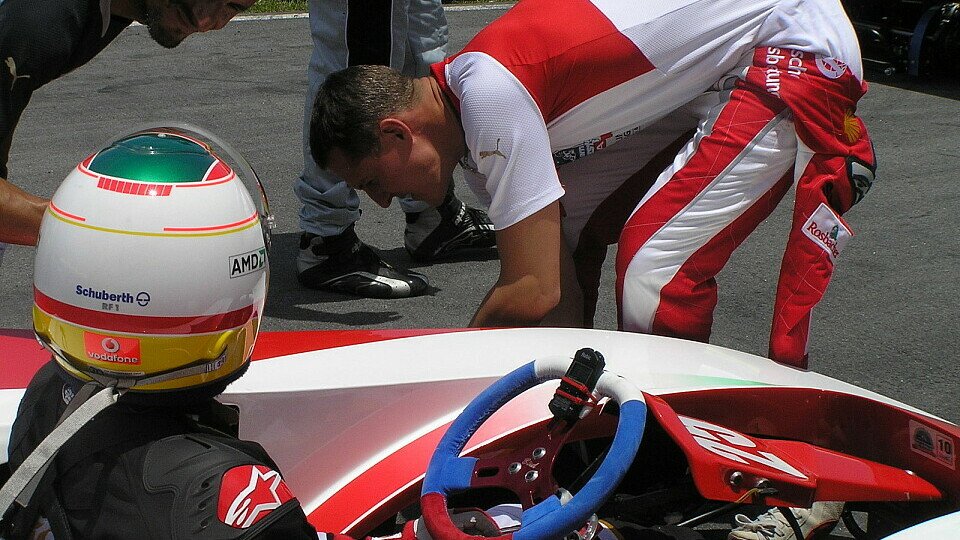Schumacher gewann das erste Rennen., Foto: adrivo Sportpresse