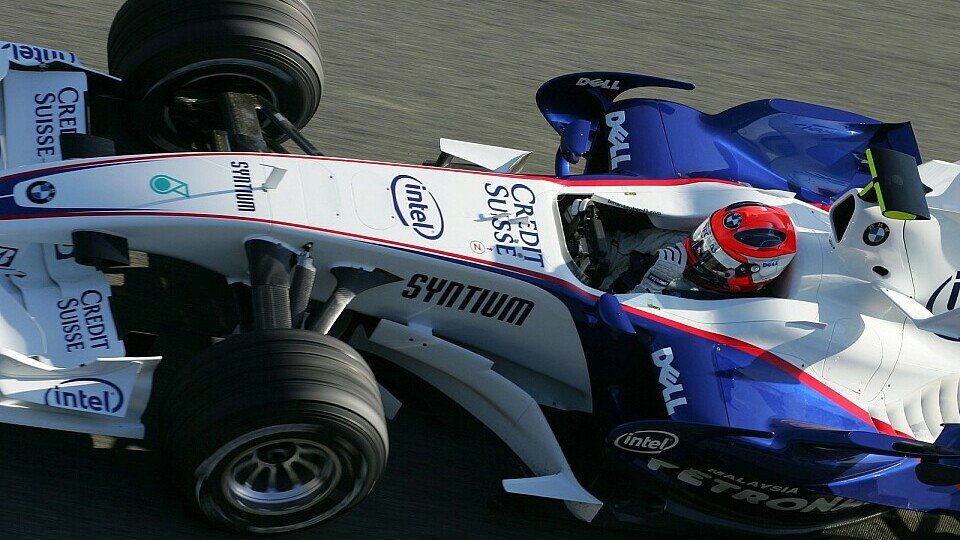 Kubica setzt ohne Traktionskontrolle auf Improvisation., Foto: Sutton