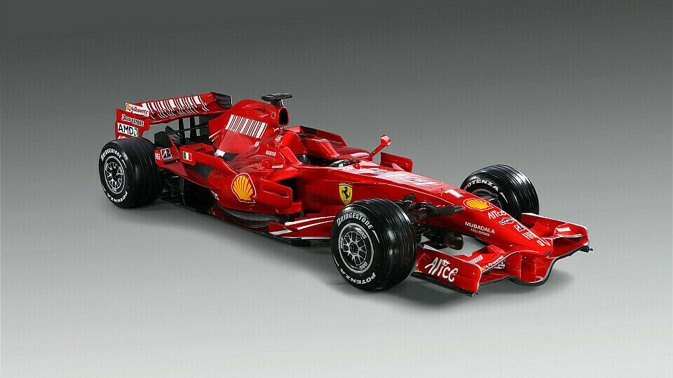 So sieht er aus: der neue Ferrari F2008., Foto: Ferrari Press Office
