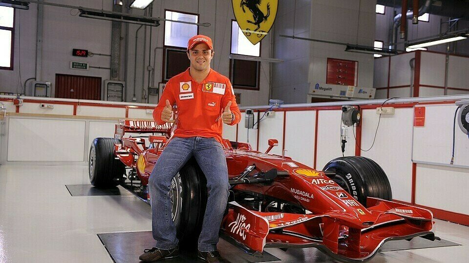 Massa will bis zum Ende im Titelkampf verweilen., Foto: © Ferrari Press Office