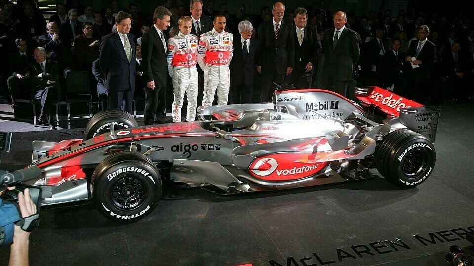 Der neue McLaren durfte sich erstmals der Öffentlichkeit präsentieren, Foto: Sutton