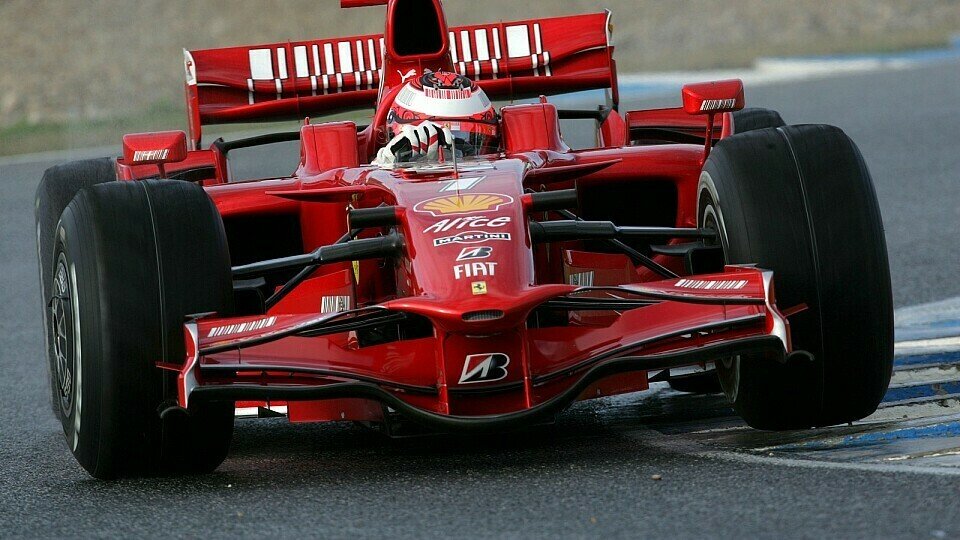 Kimi Räikkönen durfte zum Testauftakt die Bestzeit markieren, Foto: Sutton